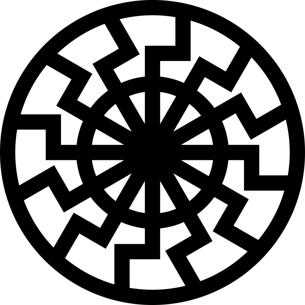 Black Sun Svg | Ordenes Mágicas Del Sendero De La Mano Izquierda | Ocultismo