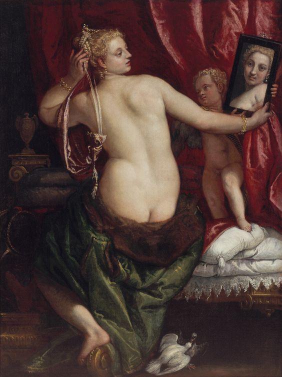 Paolo Veronese Venus With A Mirror C 1585 | El Espejo De Venus | Hechizos & Rituales